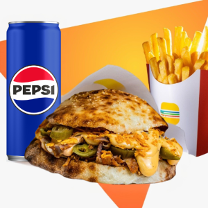 MENIU DONER CHILLY CHEESE-DEL