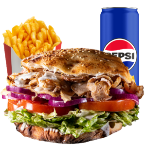 MENIU DONER DE PUI XXL